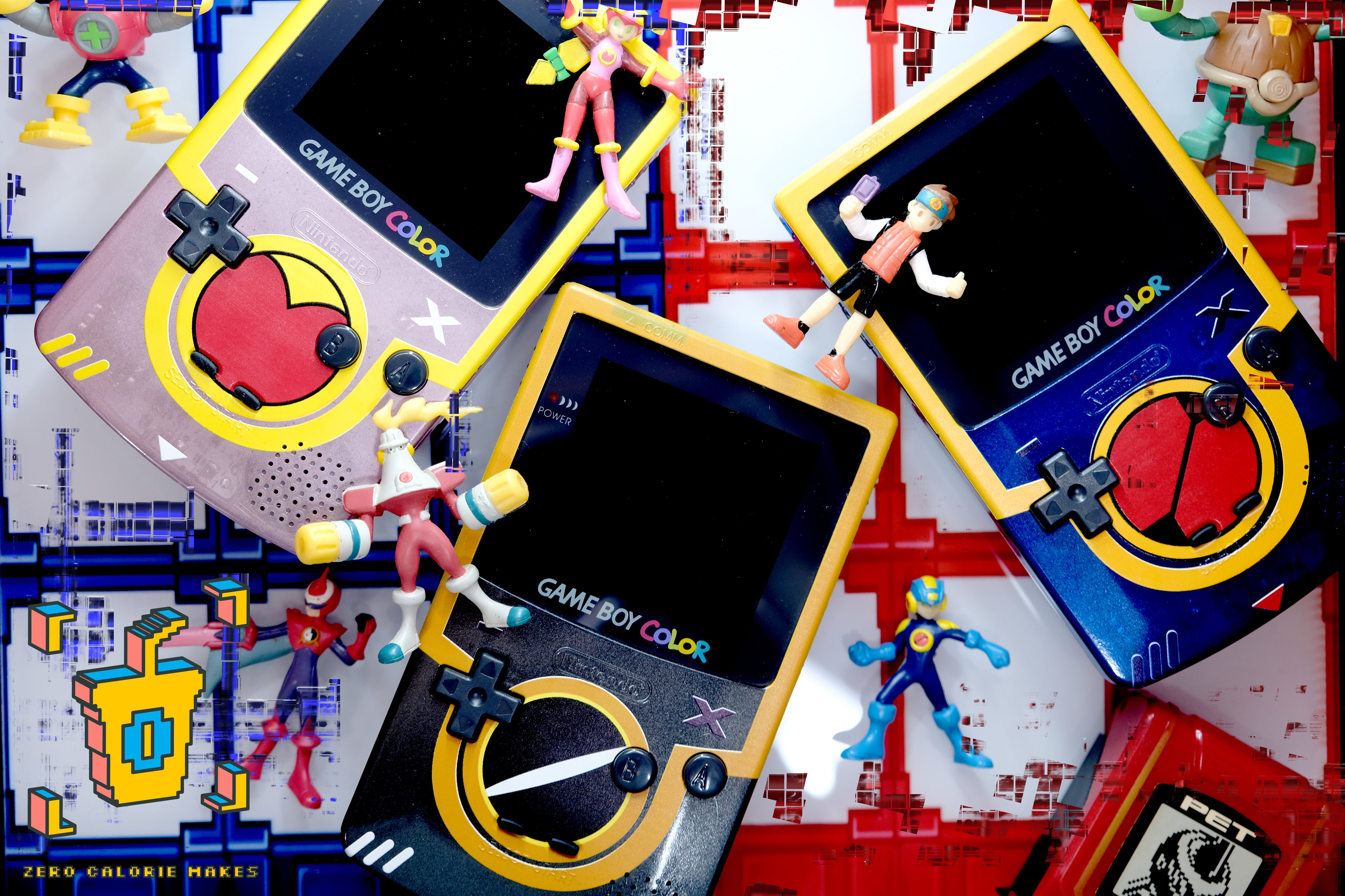 GAMEBOY Color Rockman EXE Advanced Pet Collection