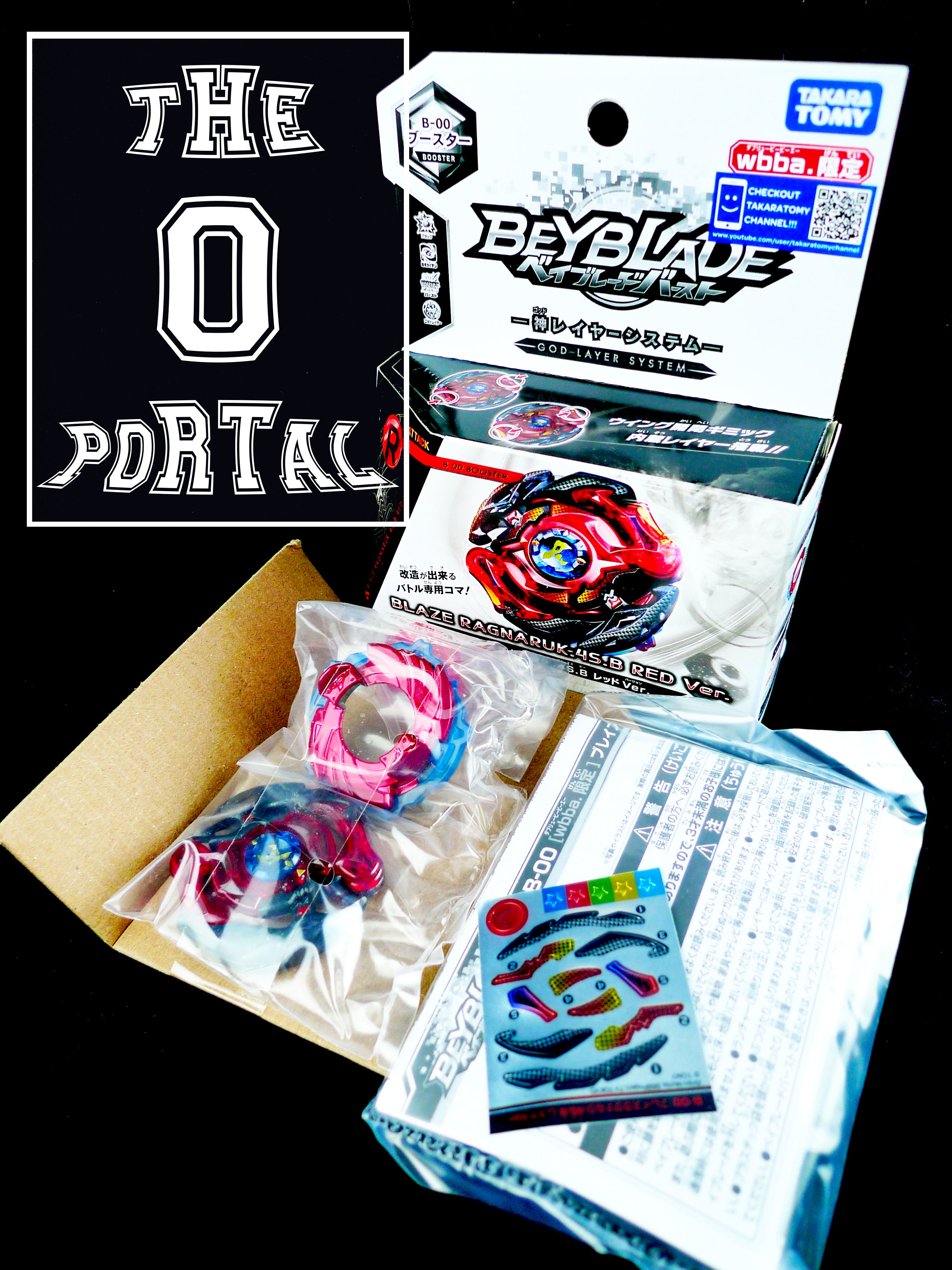 TAKARA TOMY Beyblade BURST B00 Blaze Ragnaruk 4Star Blow WBBA Limited Edition