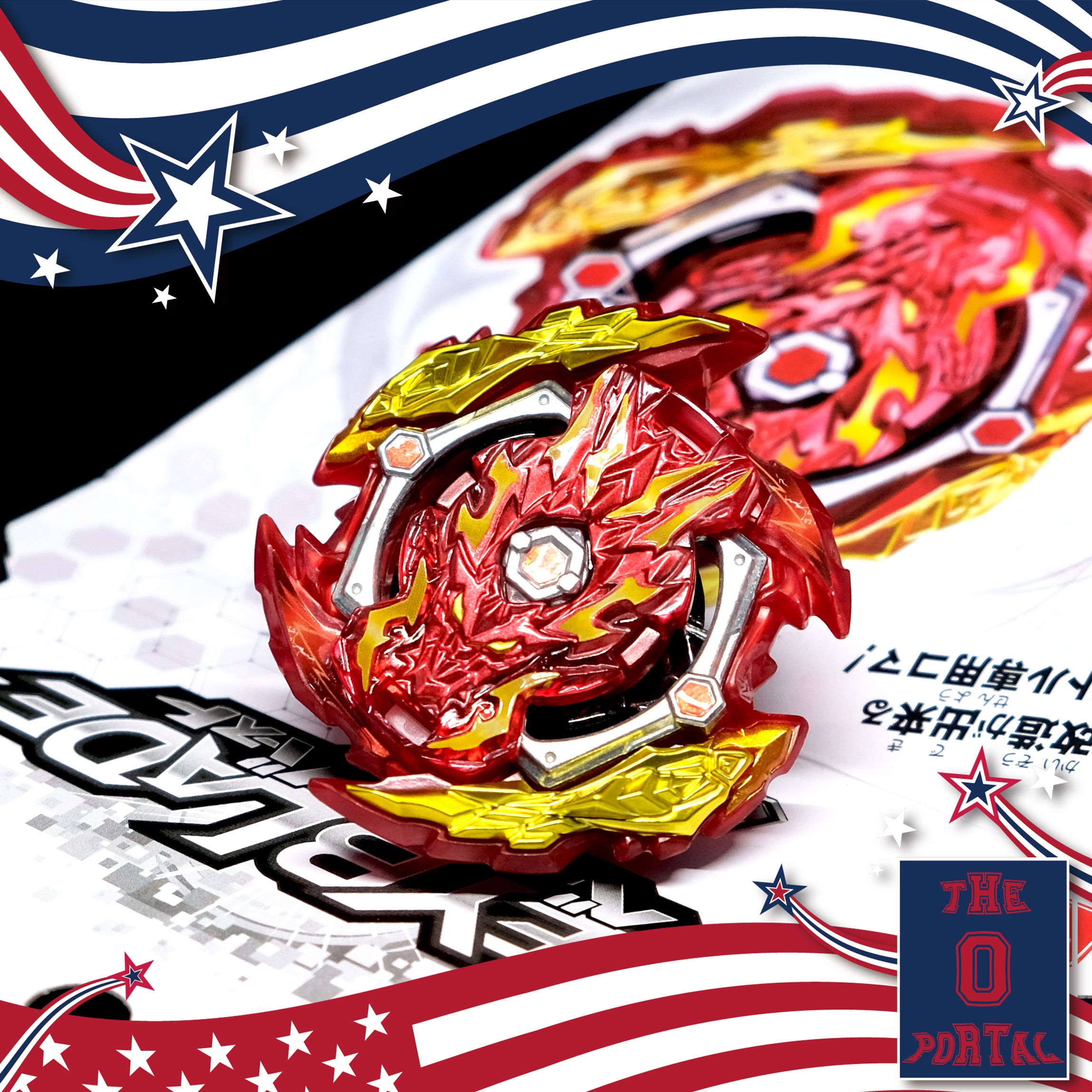 USA!! TAKARA TOMY Beyblade BURST GT B-00 Zwei Bahamut Outer Assult' Zan  WBBA Limited