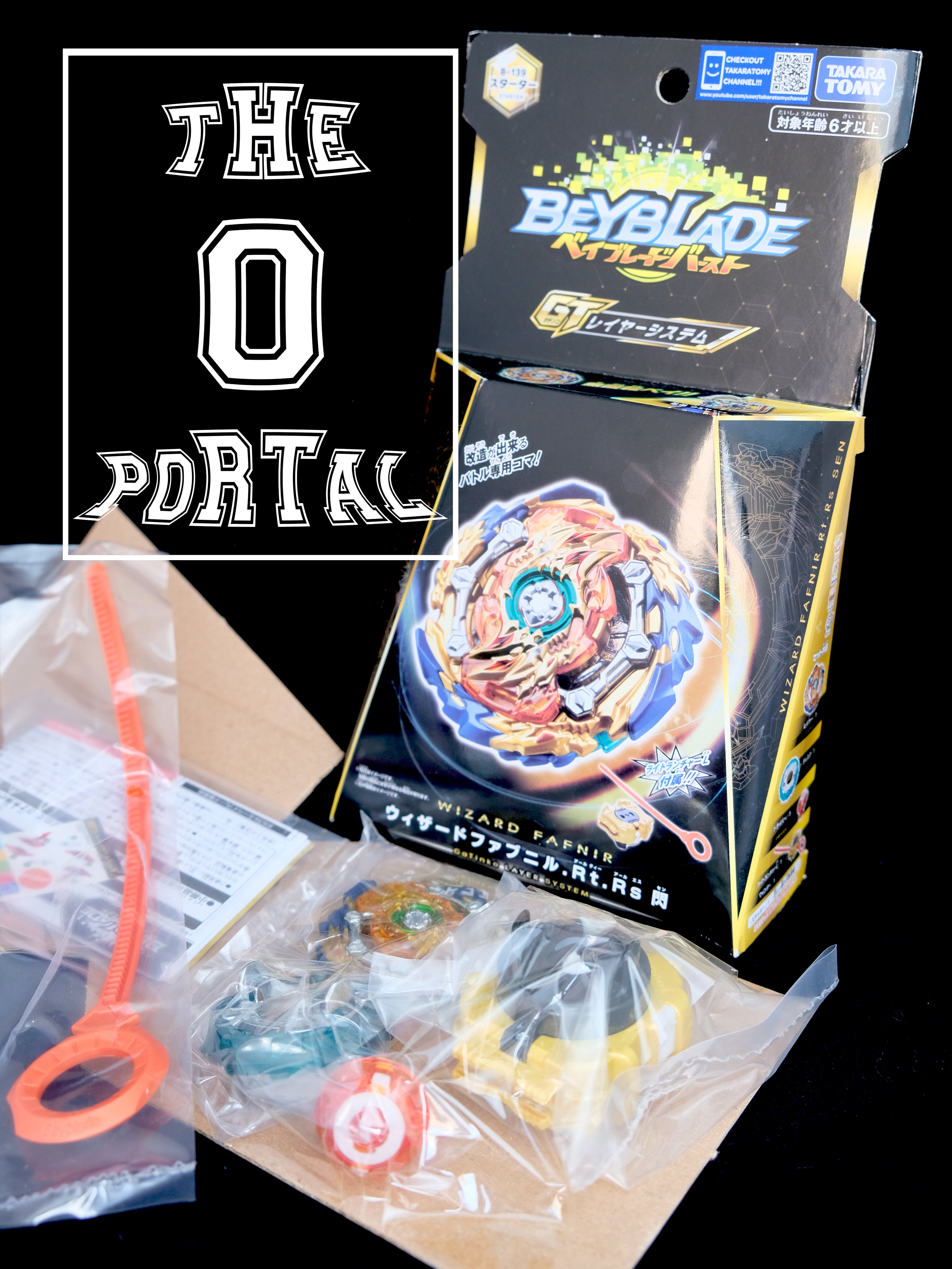 TAKARA TOMY Beyblade BURST GT B-139 Wizard Fafnir Rachet Rise Sen Starter