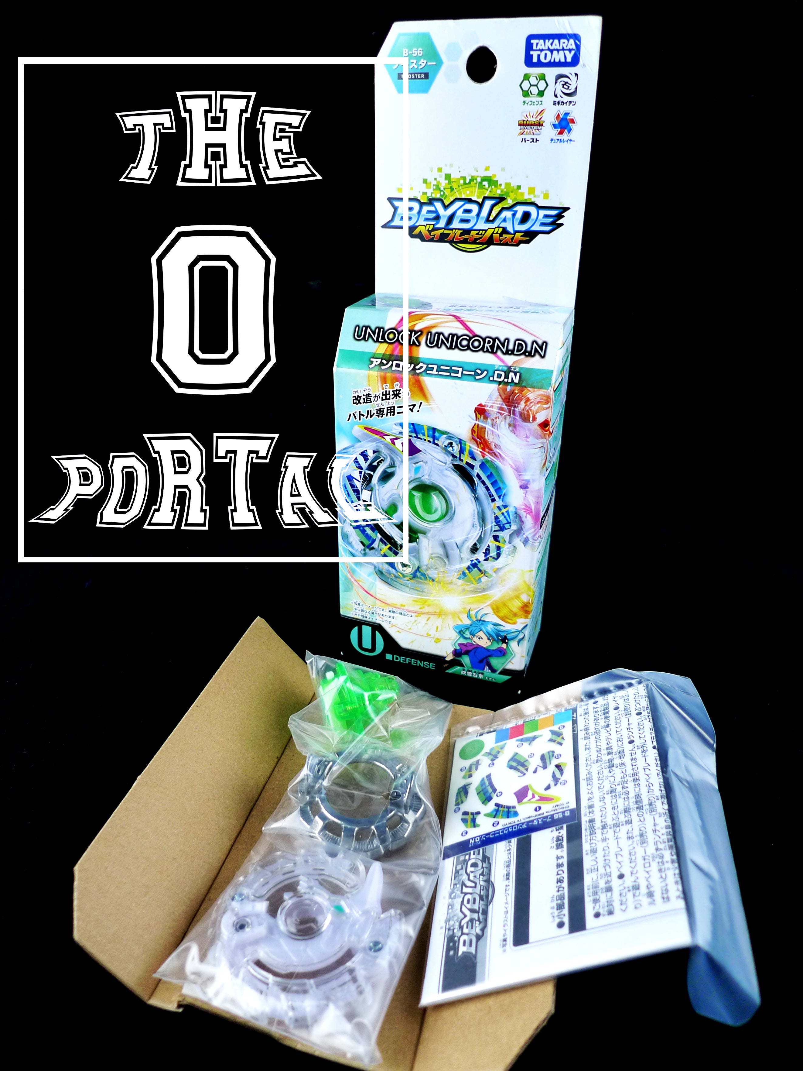 TAKARA TOMY Beyblade BURST Booster B56 Unlock Unicorn Down Needle