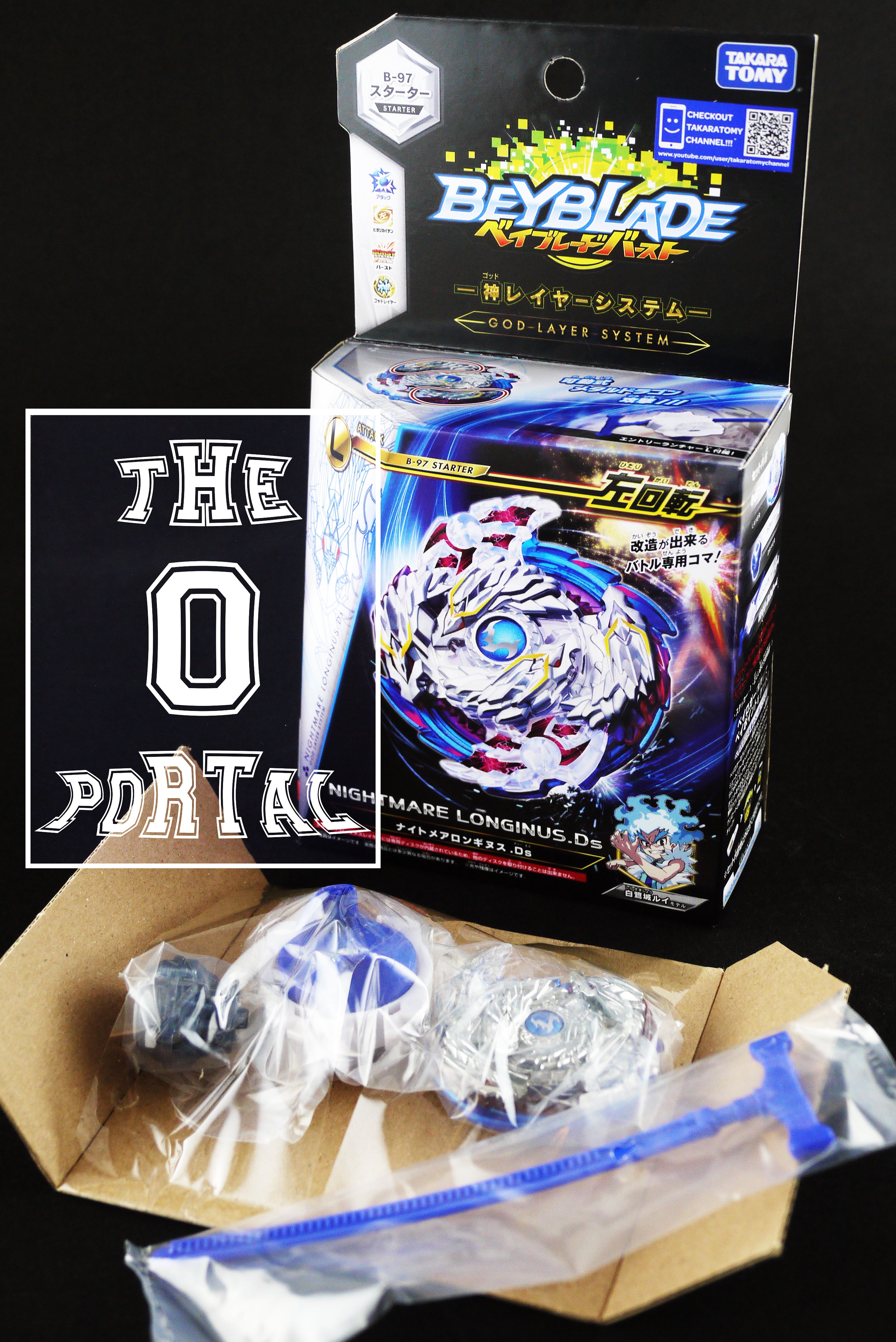 TAKARA TOMY Beyblade BURST B97 Nightmare Longinus Destroy Starter