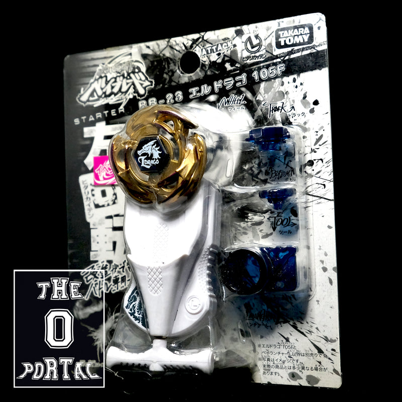TAKARA TOMY Beyblade BB23 WBBA Starter L Drago 105F Metal Fusion