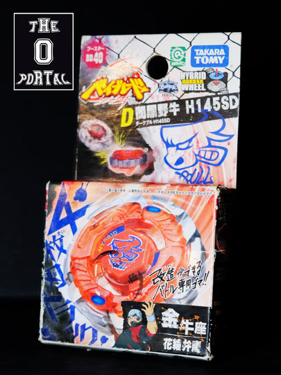 TAKARA TOMY Beyblade BB40 Dark Bull H145SD Booster Metal Fusion