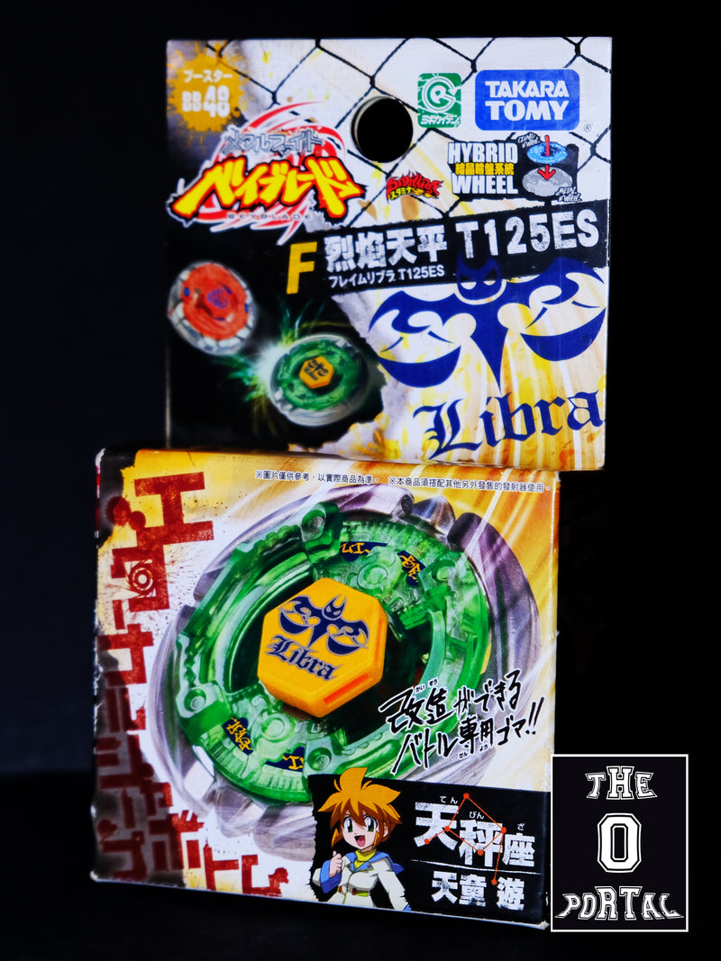 Metal Fusion TAKARA TOMY Beyblade BB48 Flame Libra T125ES Booster