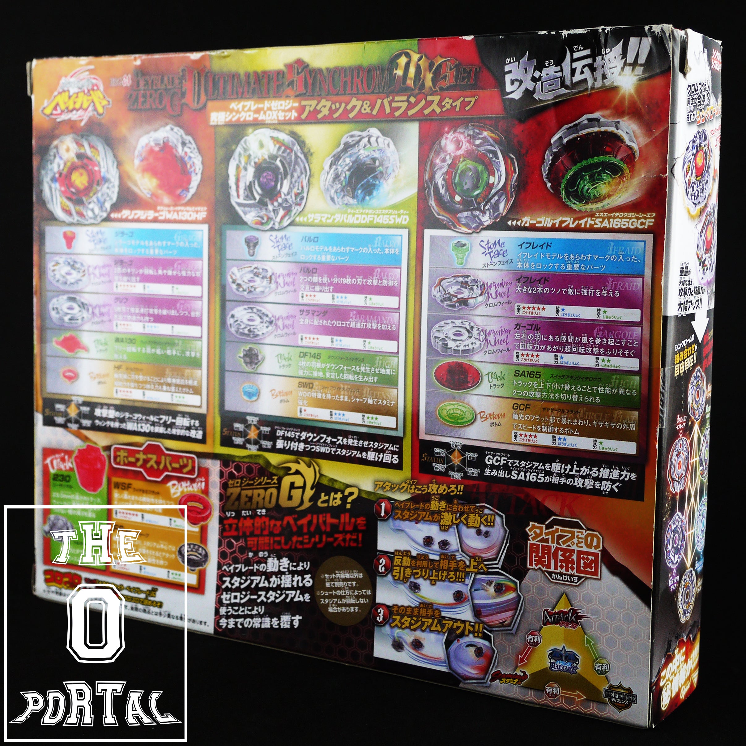 TAKARA TOMY Beyblade Zero-G BBG-24 Ultimate Synchrom DX Set