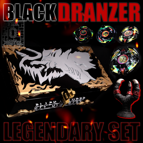 Black Dranzer Legend Case Set