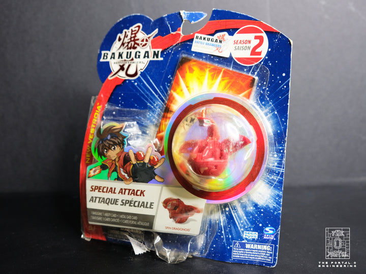 SEGA Bakugan Pyrus Spin Dragonoid Battle Brawlers Special Attack