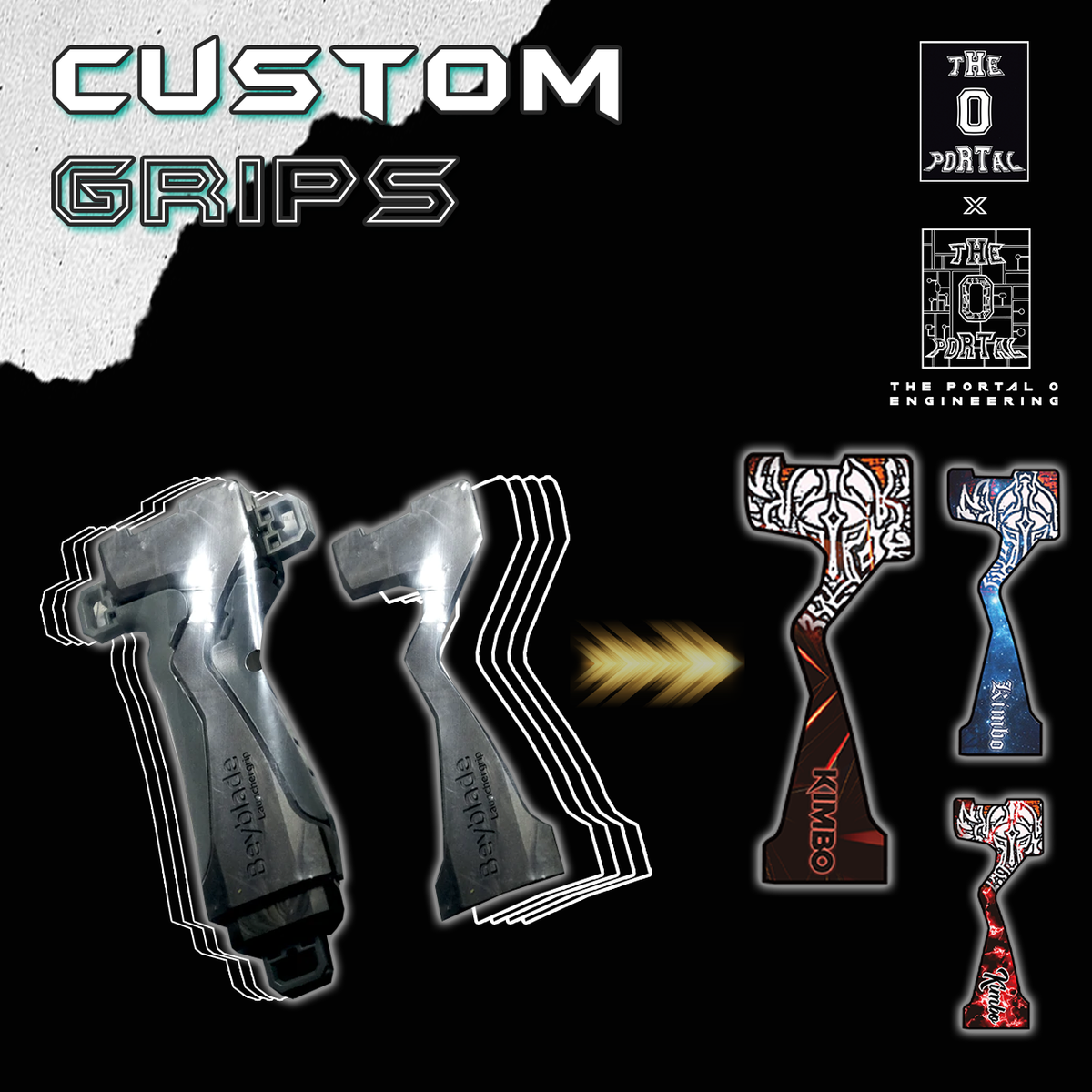 Full Custom Bey Launcher Grip