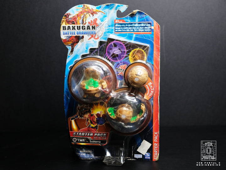 SEGA Bakugan Subterra Hammer Gorem + Wormquake + Delta Drago Starter Pack