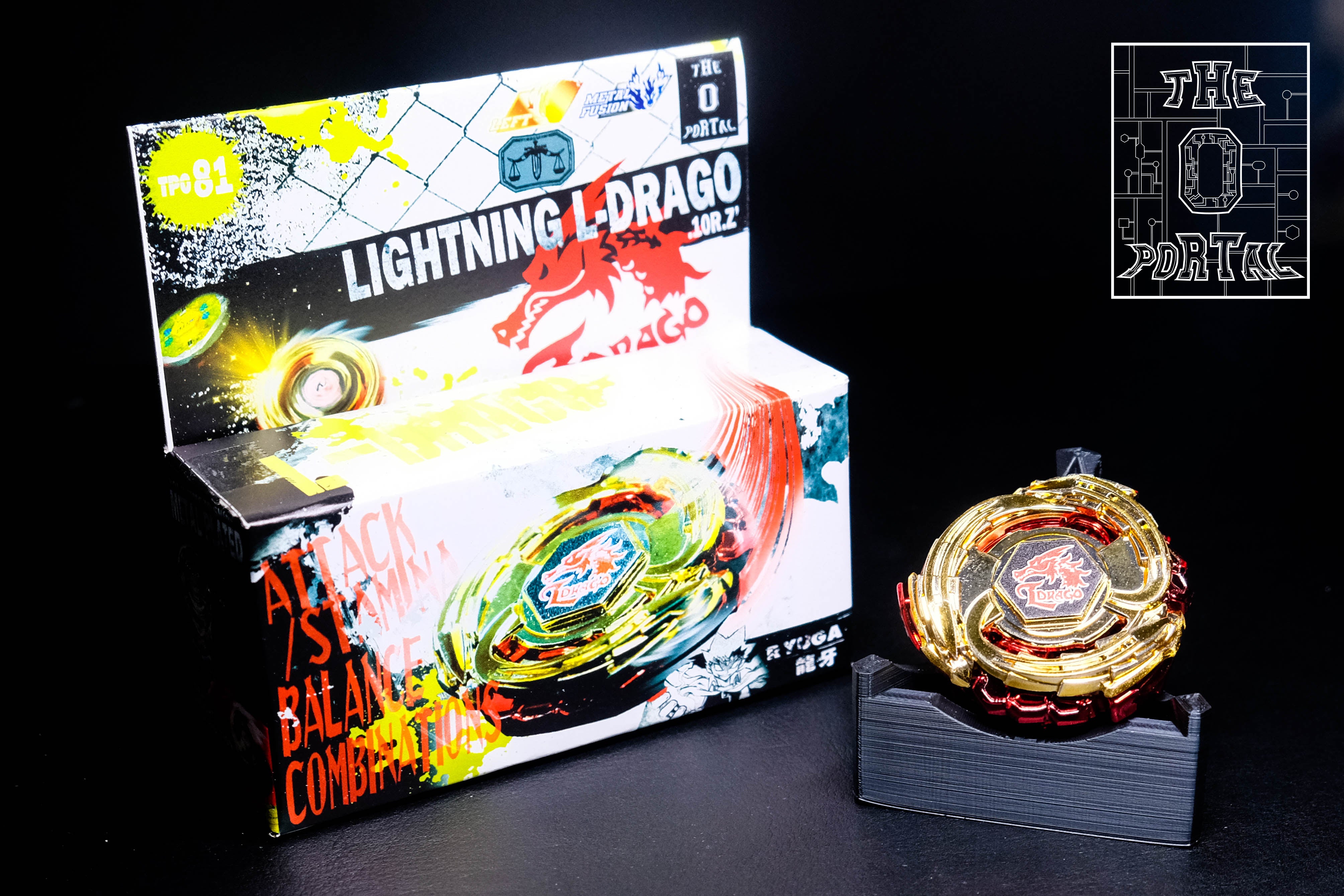 Lightning L-Drago.10R.Z' Ver. 2011 Super Vortex Battle Set w/ Emboss Packaging