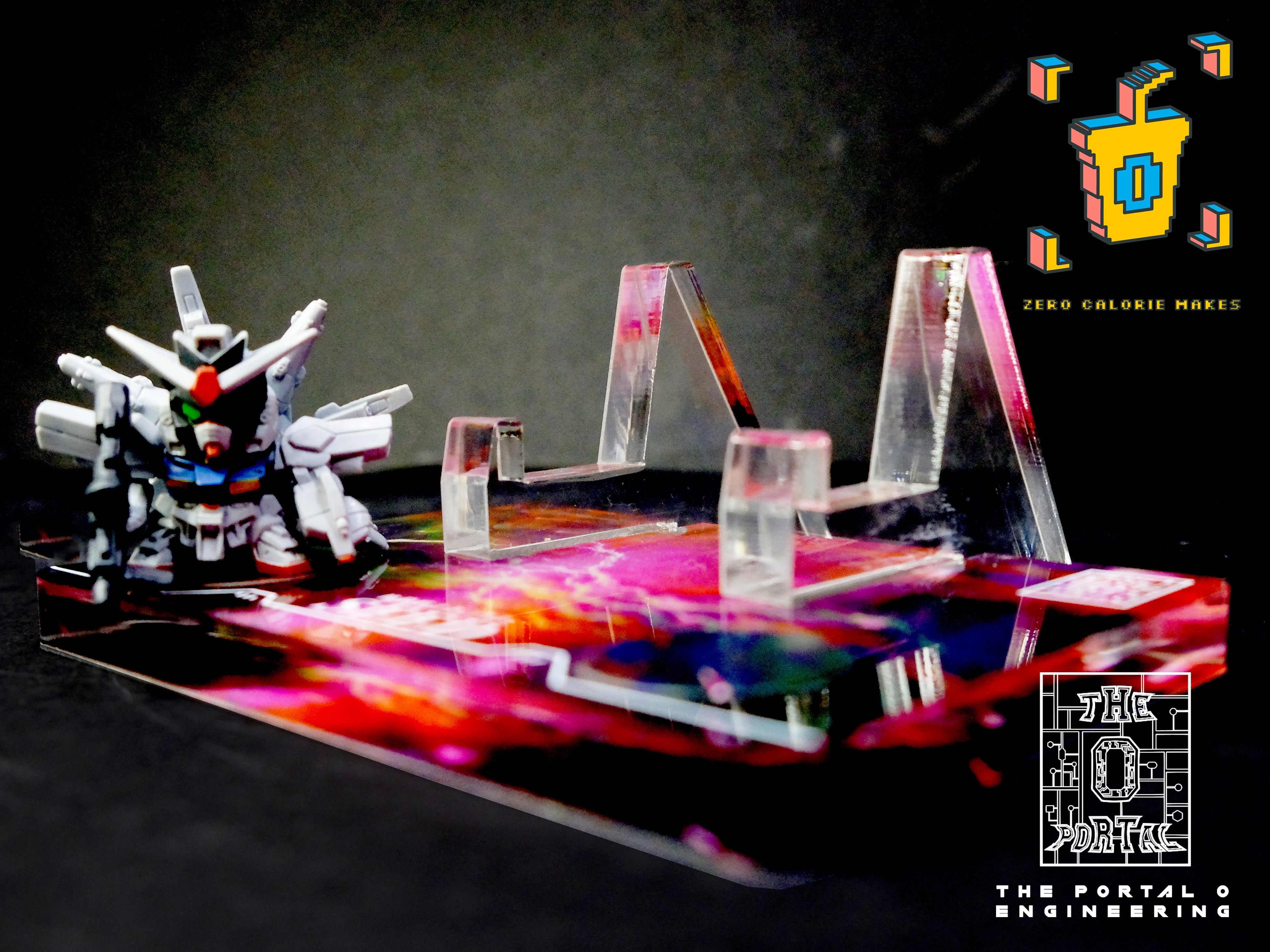 Gundam Gameboy / Phone Acrylic Stand