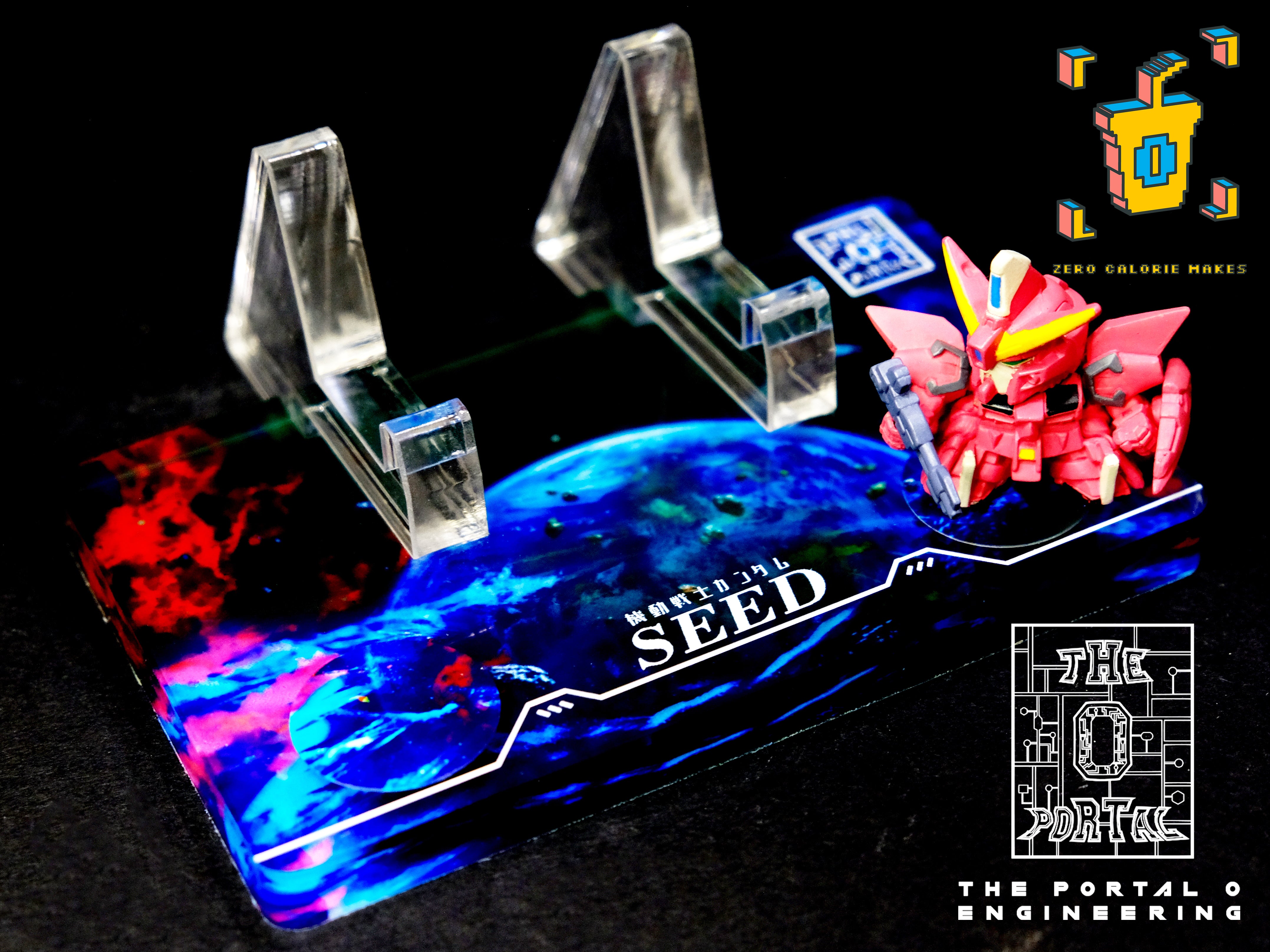 Gundam Gameboy / Phone Acrylic Stand