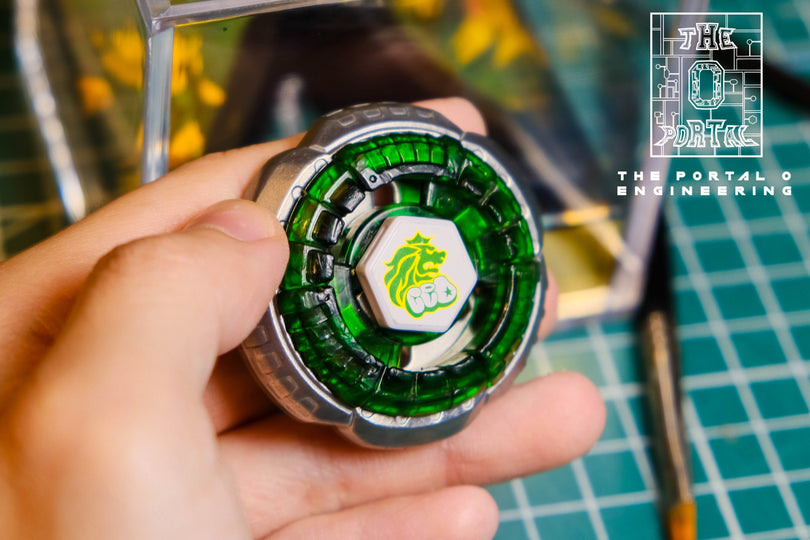 CUSTOM TAKARA TOMY Beyblade BB30 Rock Leone Anime Edition