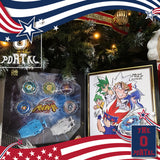 USA!! TAKARA TOMY Beyblade BURST 10th Anniversary Metal Fusion Set Limited Edition