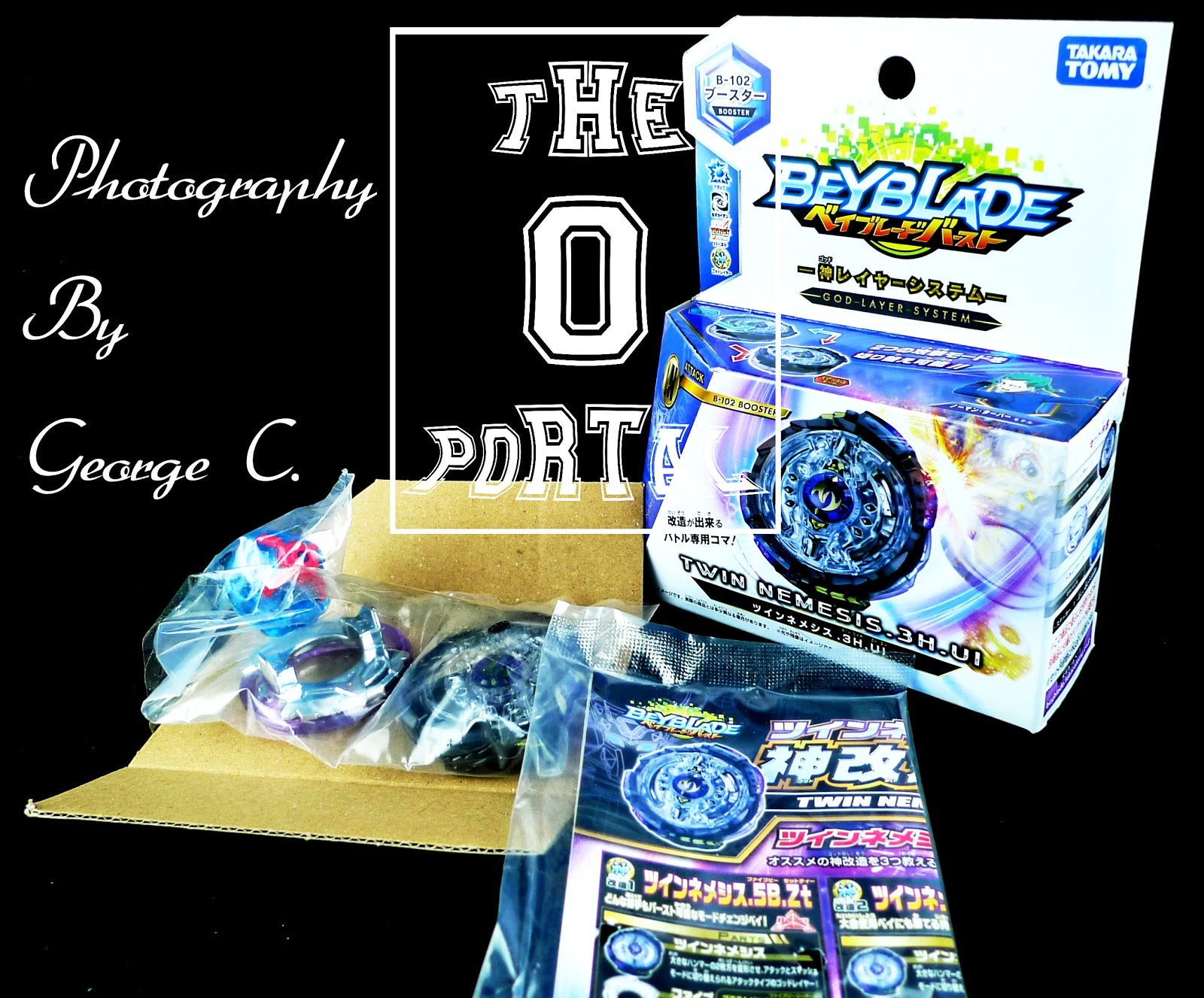 TAKARA TOMY Beyblade BURST B102 Twin Nemesis 3Hit Ultimate Reboot